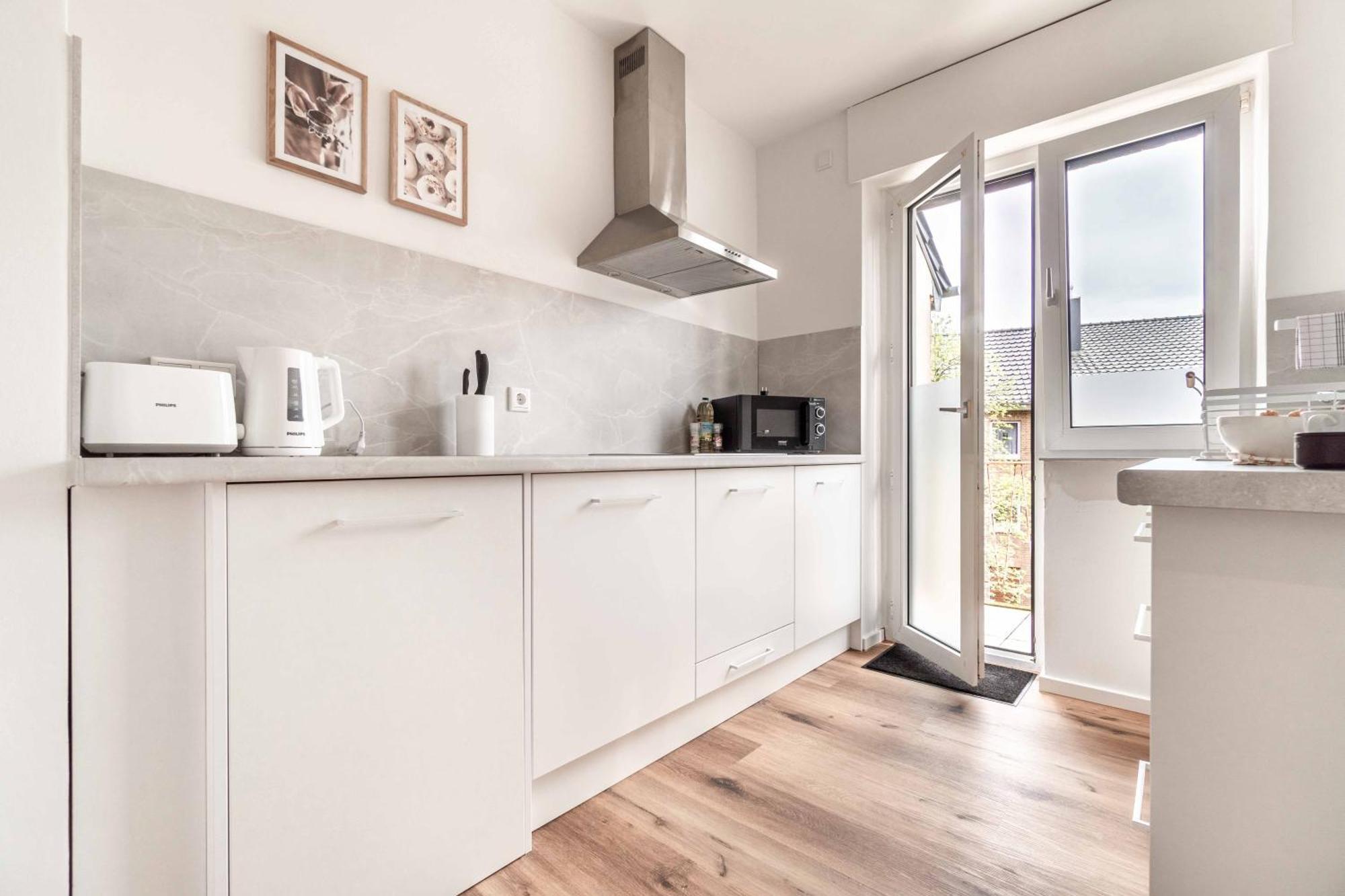 Modern & Minimal - Design-Apartment In Stadtmitte Wesel  Luaran gambar